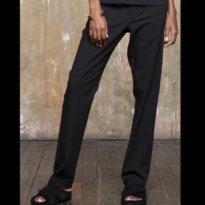 Paskho Meditation Bohemian & Cosmopolitan Slimming Stretch Trousers Black Medium